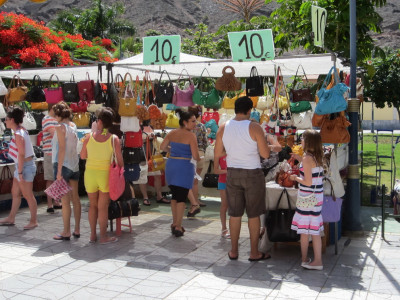 Markt in Puerto de Mogan
