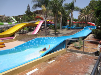 Rapids in Aqualand Maspalomas