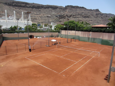 Tennisbanen in Cordial Valle Appartementen