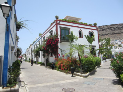 Huisjes in Puerto de Mogan
