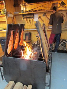 Vis Roken op Kerstmarkt in Oberhausen
