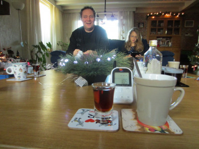 Koffie met borreltje