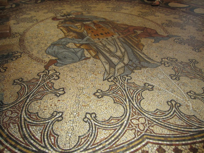 Vloermozaiek in Dom in Keulen