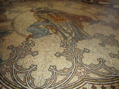 Vloermozaiek in Dom in Keulen