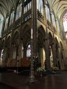 Binnenkant van Dom in Keulen