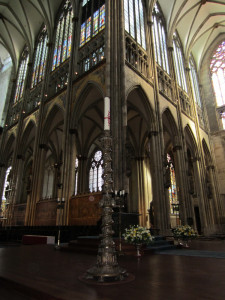 Binnenkant van Dom in Keulen