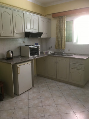 Keuken in Spyridoula Appartement