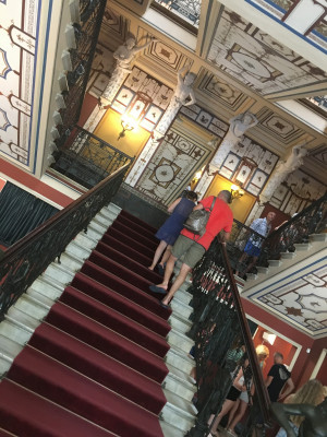 Trappen Achilleion - Paleis Sisi