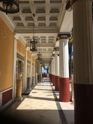 Tuinen Achilleion - Paleis Sssi
