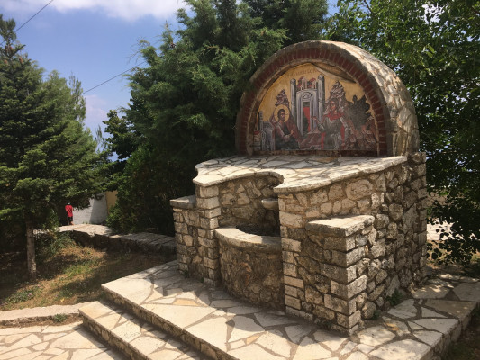 Klooster op Pandokrator