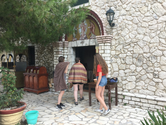 Klooster op Pandokrator