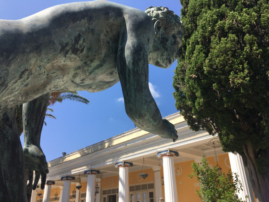Tuinen Achilleion - Paleis Sisi