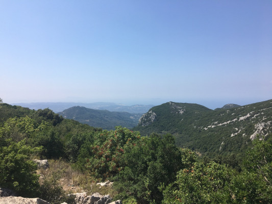 Terugweg Pandokrator