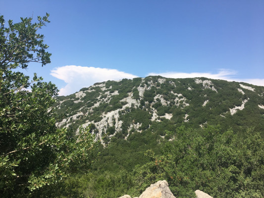 Terugweg Pandokrator