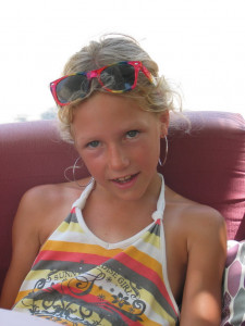 Melissa op Terras