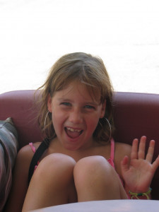 Denise op Terras