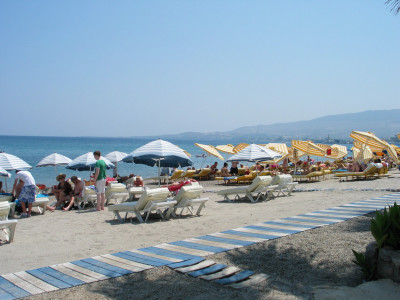 Strand bij Blue Phoenix Beach Bar