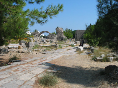 Weg bij Western Archeological Site