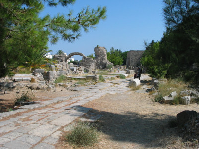 Weg bij Western Archeological Site