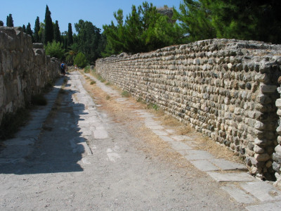 Weg bij Western Archeological Site