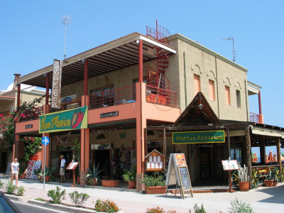 Mexicaans Restaurant bij Strand