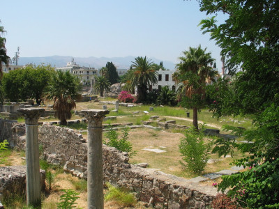 Ruïnes van het oude "Agora"