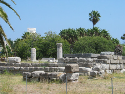 Ruïnes van het oude "Agora"