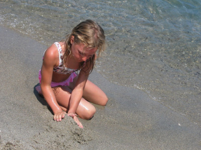 Melissa aan Strand