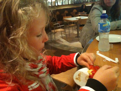 Hapje Eten op Schiphol