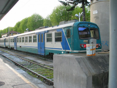 Trein terug naar Pisa