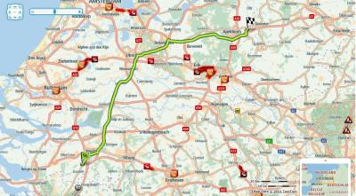 Route naar Twello