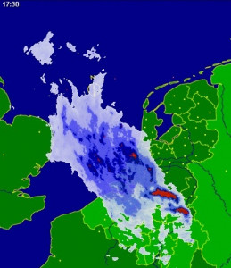 Buienradar 14 juli 2010