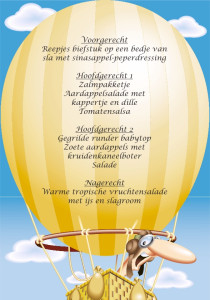 Menukaart