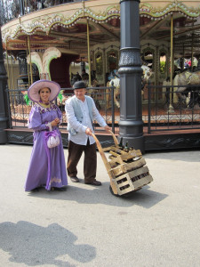 Figuranten in Phantasialand