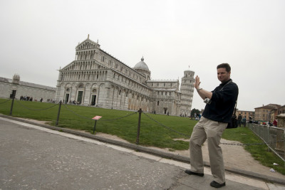 Traditionele "Toren van Pisa" foto