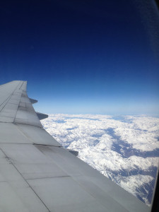 Vliegtuig naar Johannesburg