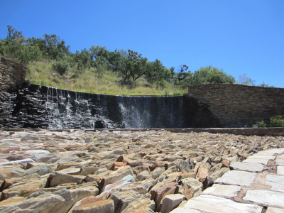 Watervallen in Freedom Park