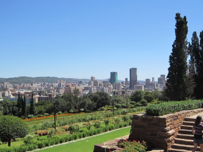 Uitzicht vanaf Union Buildings
