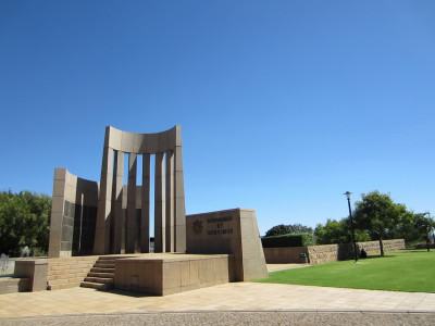 Politie Monument Vlakbij Union Buildings