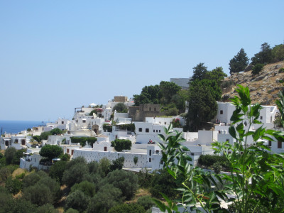 Witte huisjes Lindos