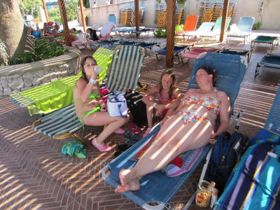 Plekje gevonden in Waterpark Faliraki