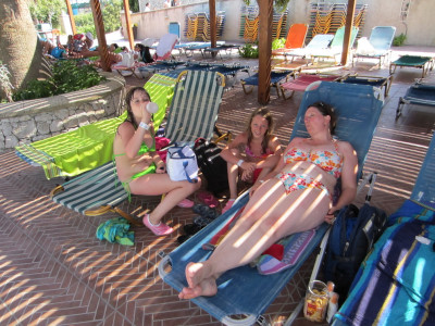 Plekje gevonden in Waterpark Faliraki