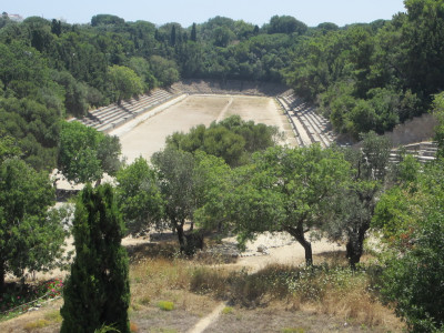 Monte Smith in Rhodos Stad