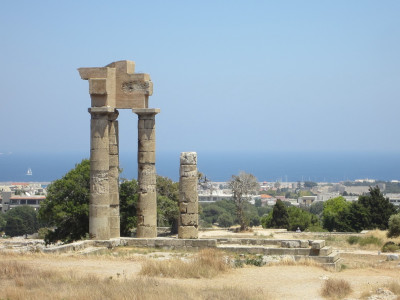Acropolis in Rhodos Stad
