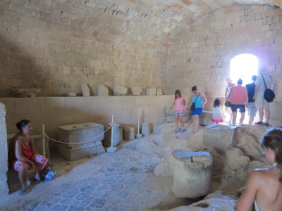 Wat koelte in Lindos