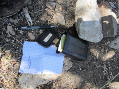 Filerimos Geocache gevonden