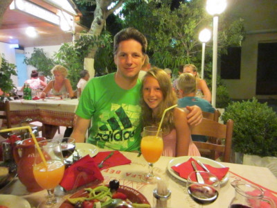 Eten in Griek Restaurantje