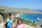 Diana en de kinderen in Lindos