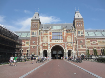 Achterkant Rijksmuseum Amsterdam