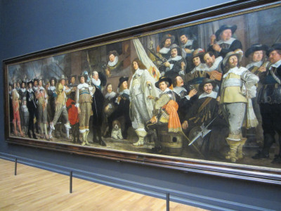 Schildererij in Rijksmuseum Amsterdam